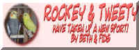 Rockey & Tweety 3:  Rockey & Tweetyhave taken up a new sport!